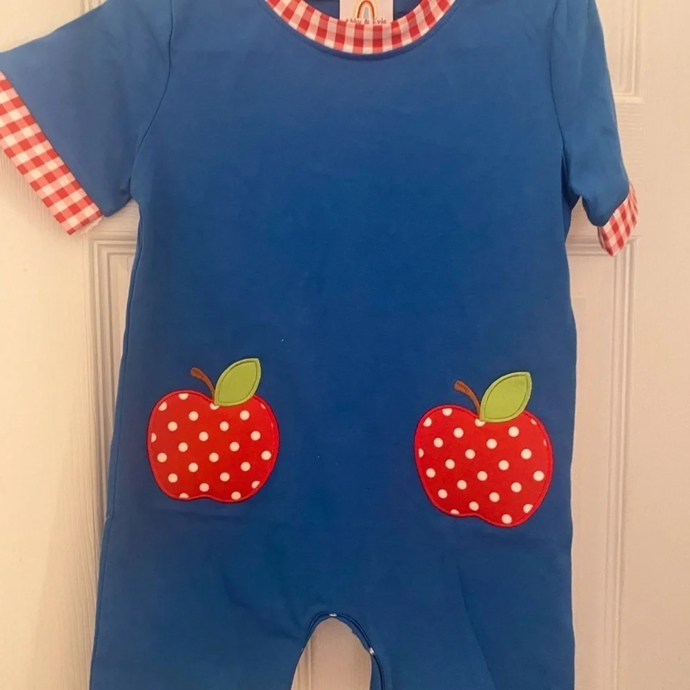 New Apple Romper